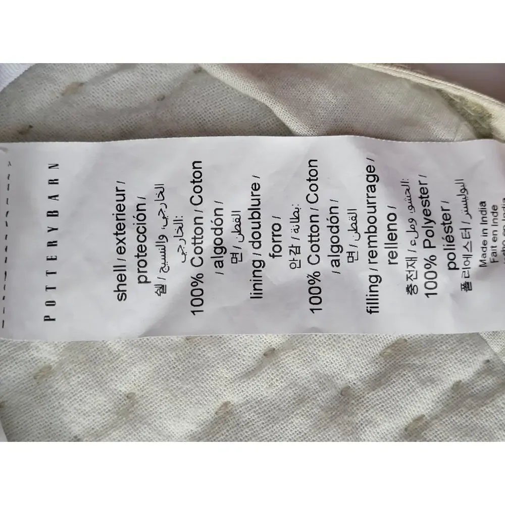 Pottery Barn Shams